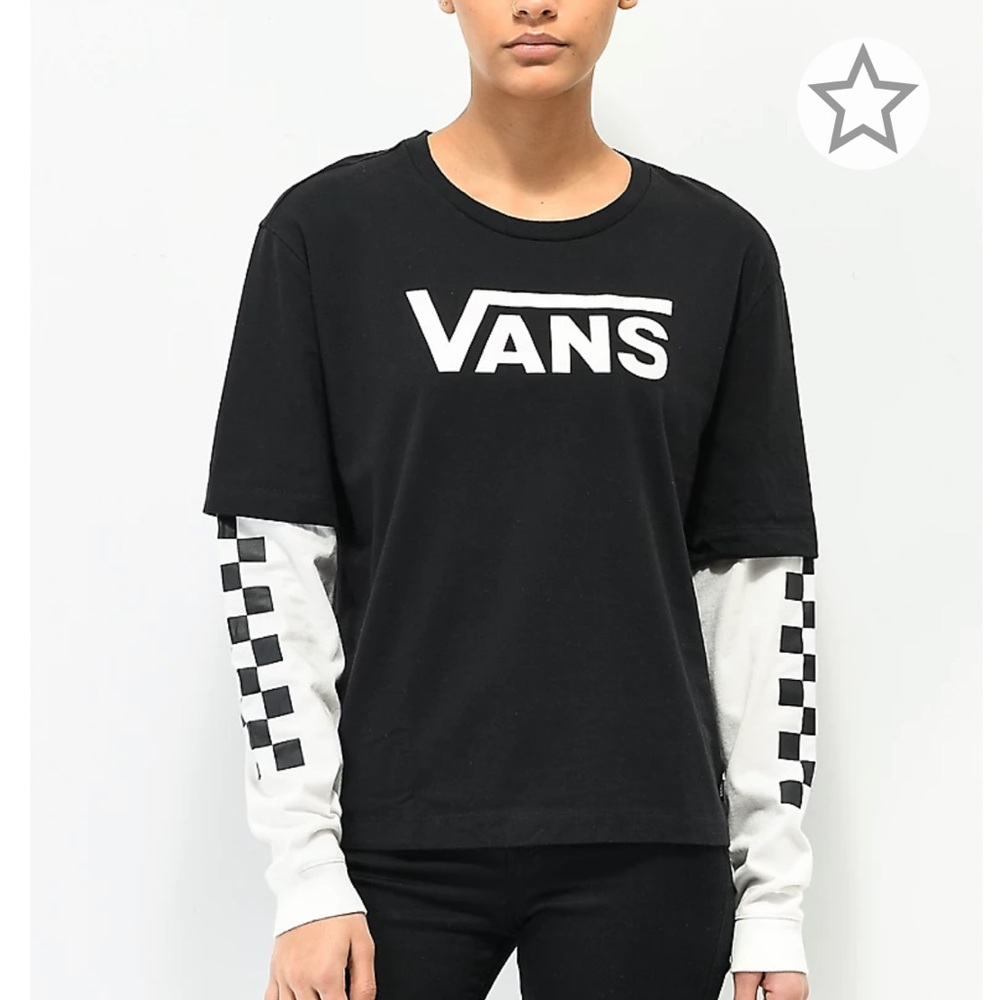 Womens Vans Shirt-slightly oversized fit-worn once